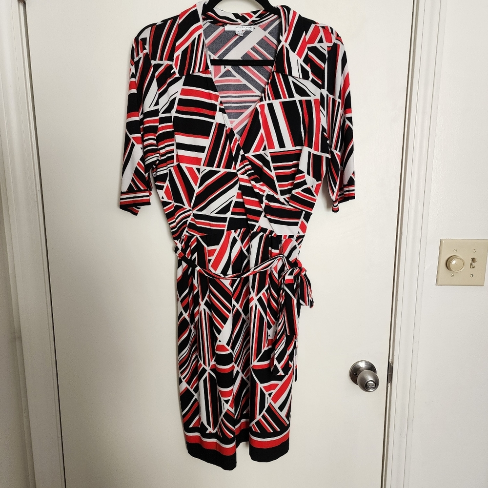 [Pick 2 Items for $8!] Studio One New York Faux Wrap Dress Size L